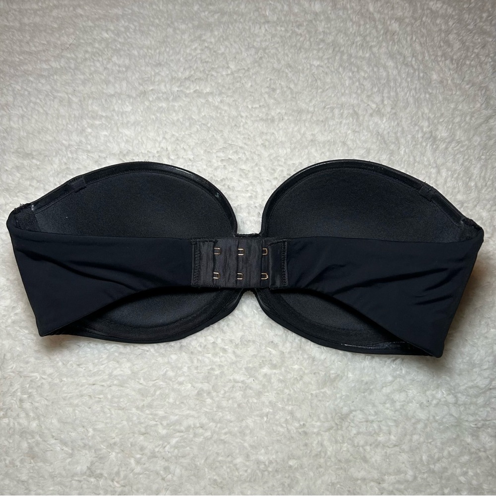 ThirdLove 24/7 Classic Strapless Underwire Bra 36C Black - Picture 2 of 3